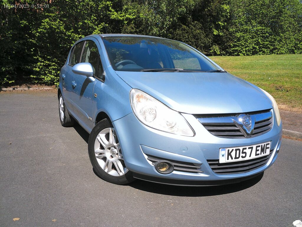 Vauxhall Corsa 1.4I 16V Design Hatchback A Blue