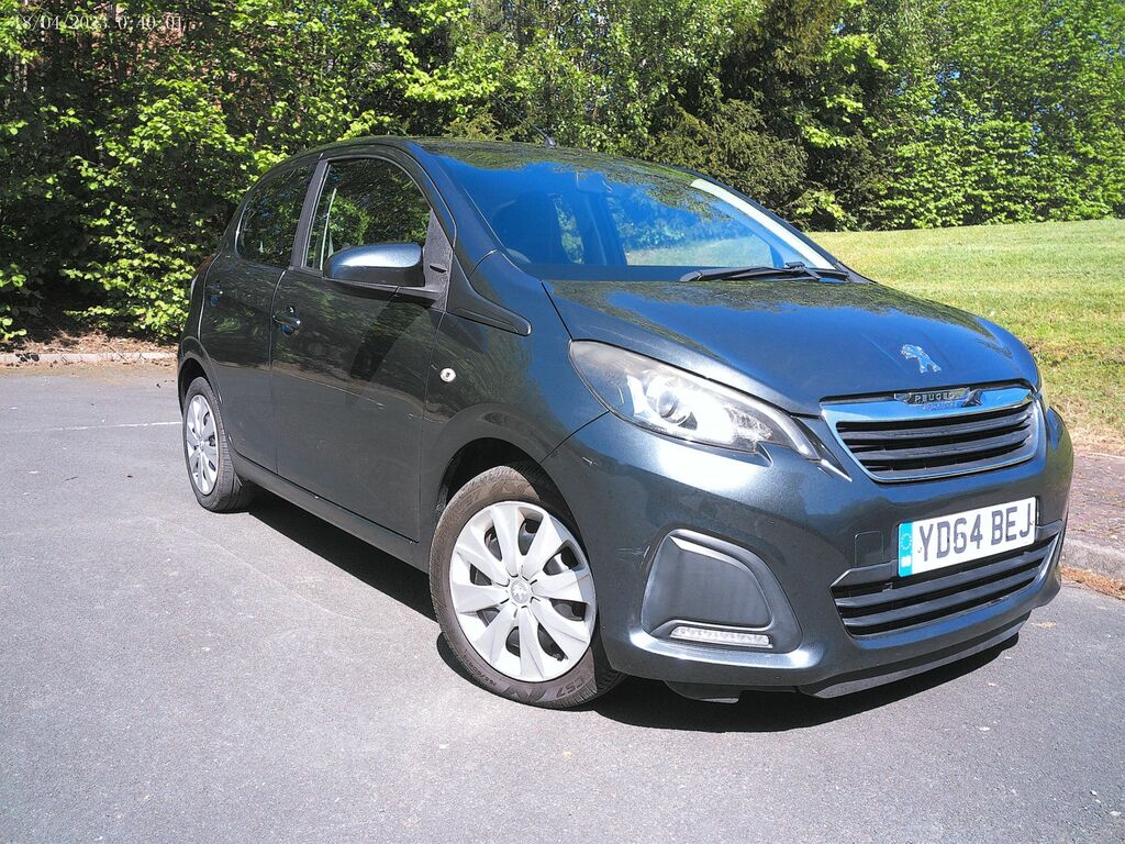 Peugeot 108 1.0 Vti Active Hatchback Euro 5 Grey