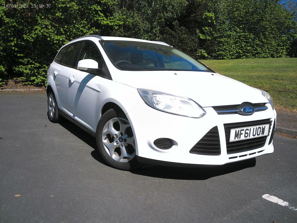 Ford Focus 1.6 Tdci Edge Estate Euro 5 Ss White