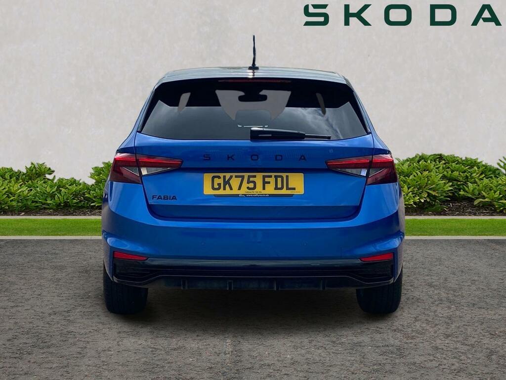 Skoda Fabia 1.0 Tsi Monte Carlo Edition Dsg Euro 6 Ss GK75FDL Blue #4