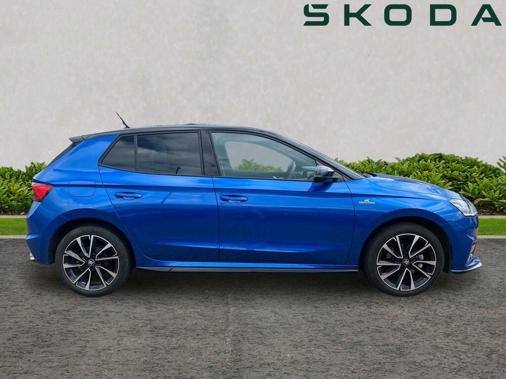Skoda Fabia 1.0 Tsi Monte Carlo Edition Dsg Euro 6 Ss GK75FDL Blue #5