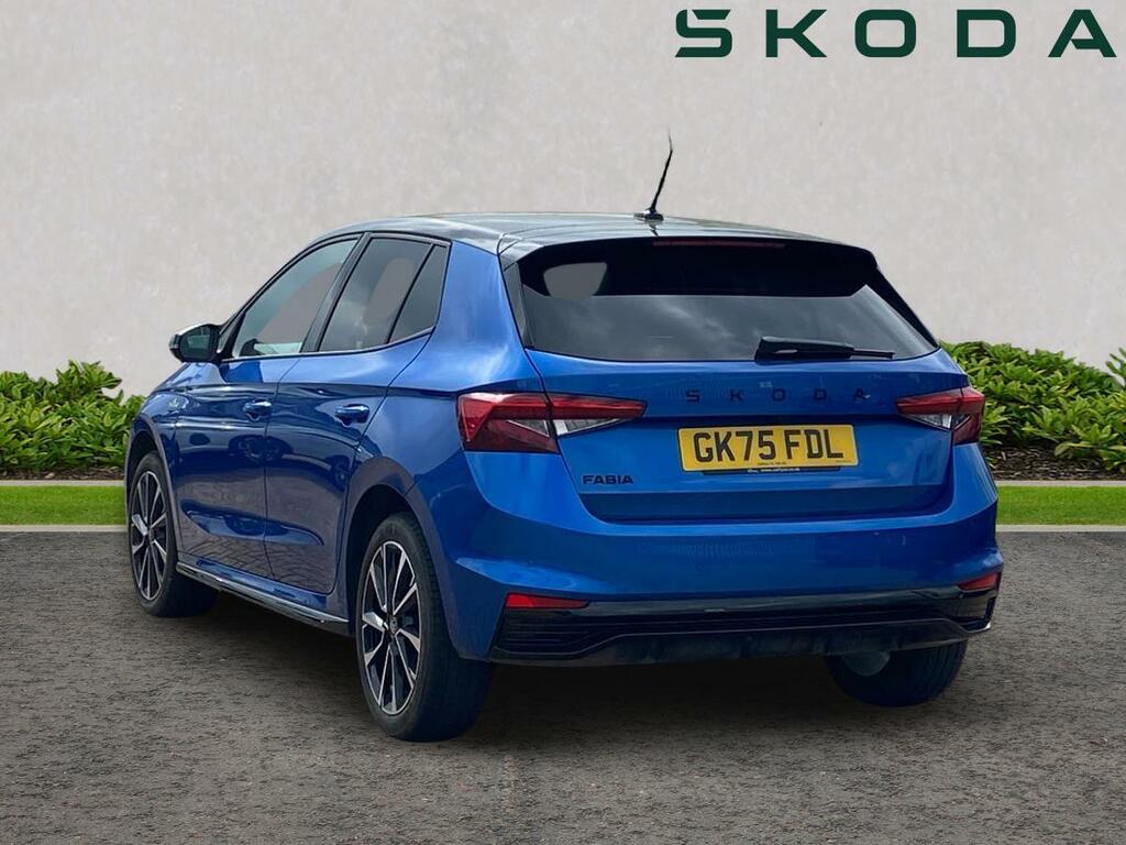 Skoda Fabia 1.0 Tsi Monte Carlo Edition Dsg Euro 6 Ss GK75FDL Blue #2