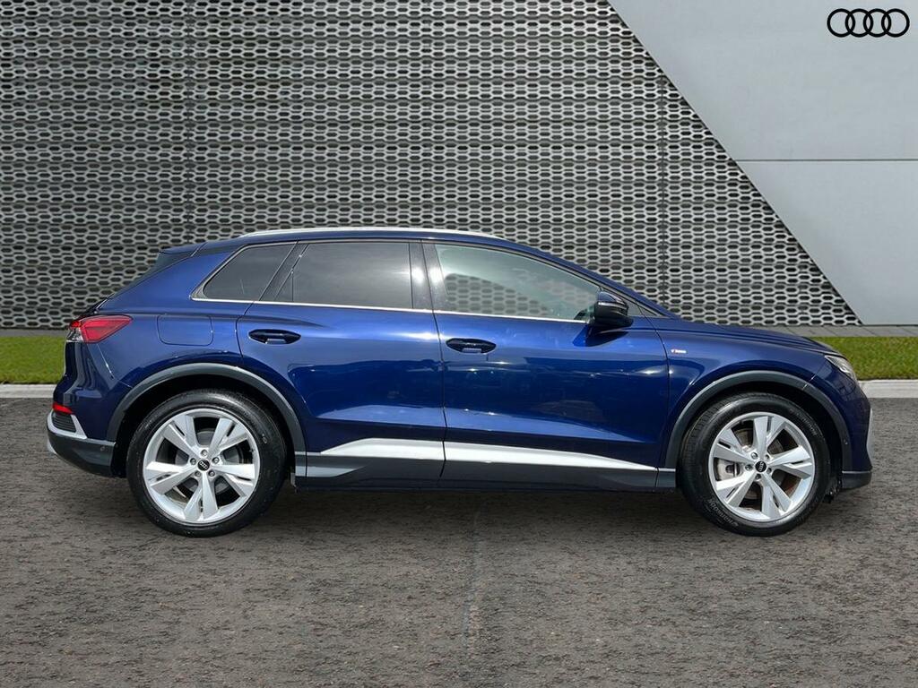 Audi Q4 E Tron 45 S Line 82Kwh Blue #5