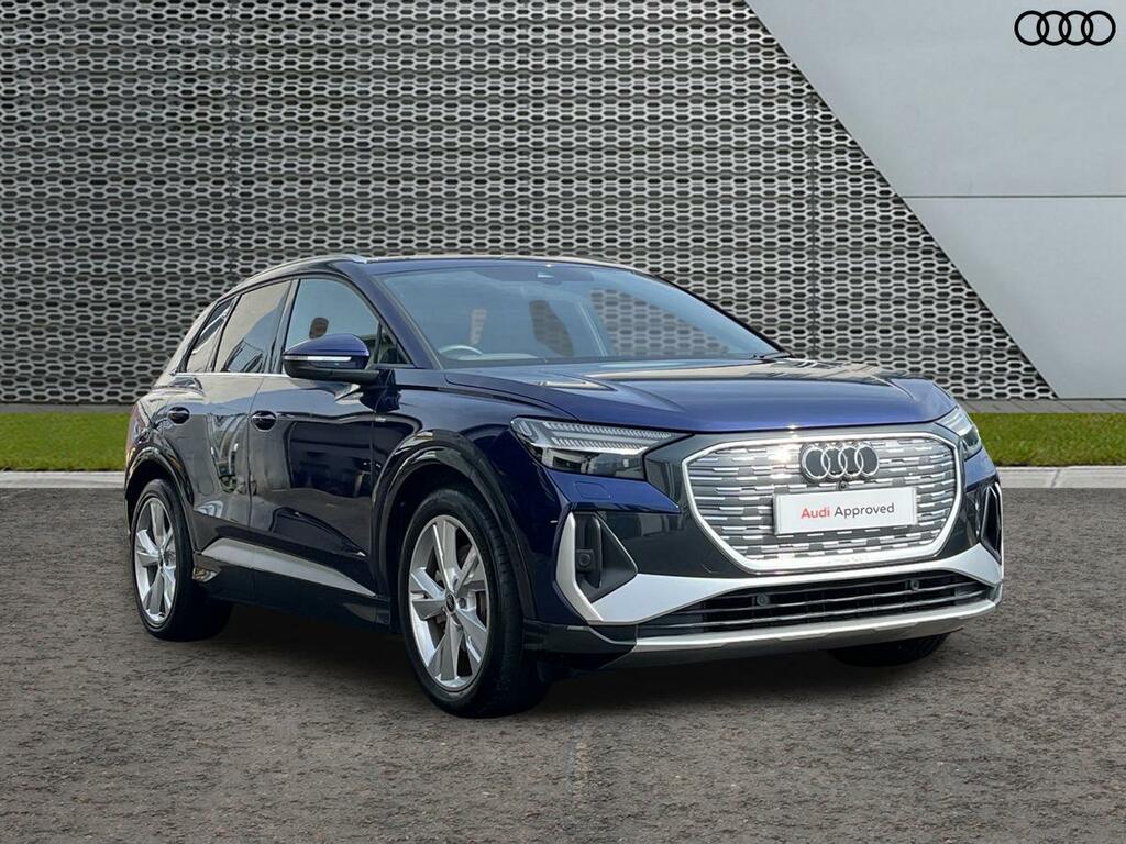 Audi Q4 E Tron 45 S Line 82Kwh Blue