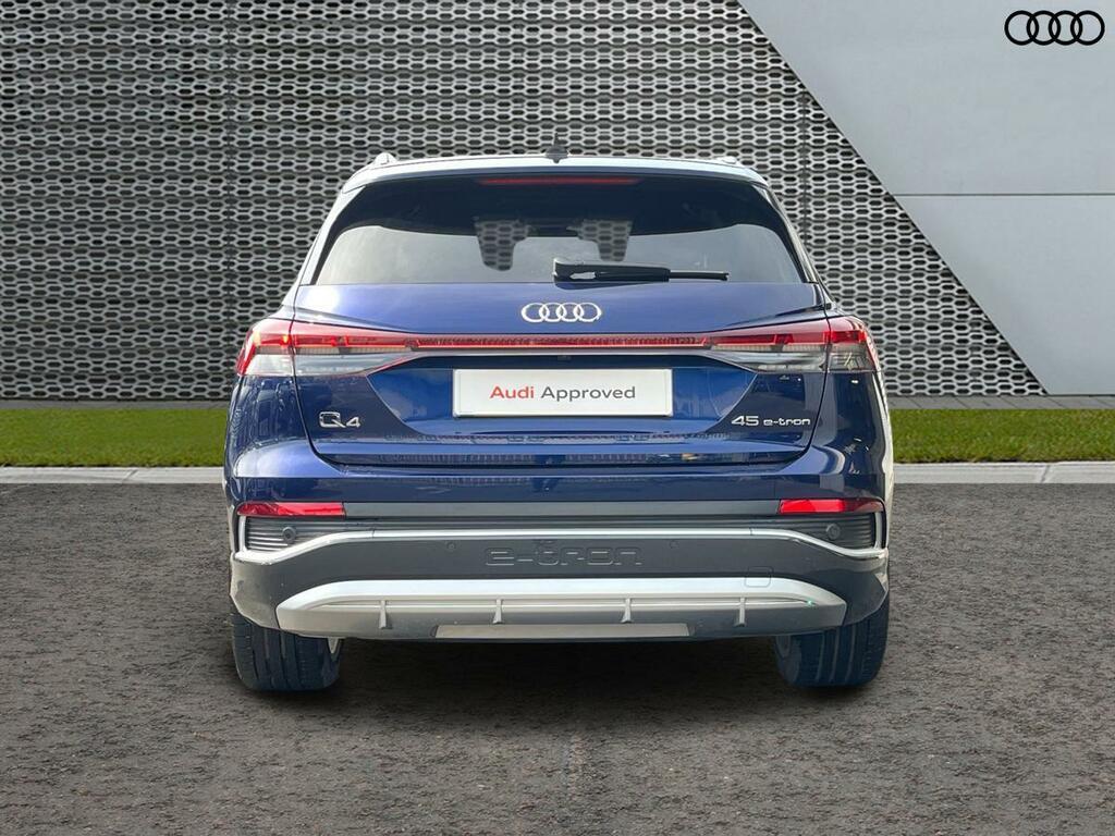 Audi Q4 E Tron 45 S Line 82Kwh Blue #4
