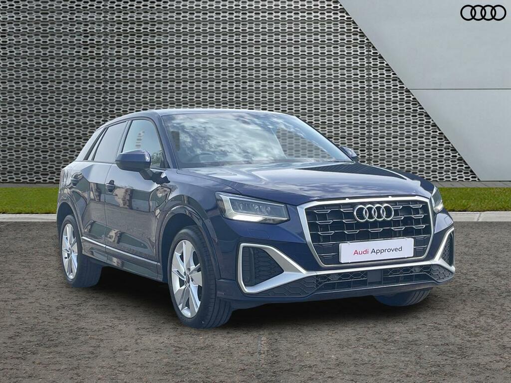 Audi Q2 S Line 35 Tfsi 150 Ps 6-Speed Blue