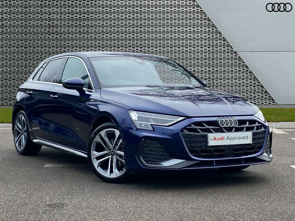 Audi A3 Sportback S Line 35 Tfsi 150 Ps S Tronic Blue