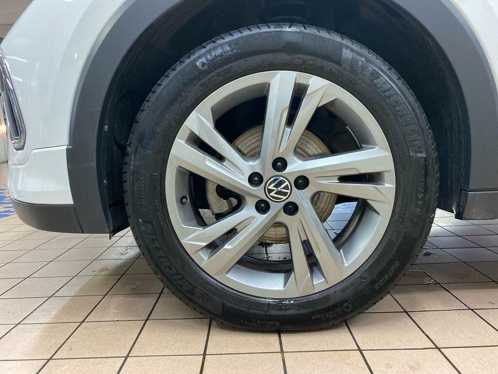 Volkswagen T-Cross 1.5 Tsi R-line Dsg GU74XFD White #6