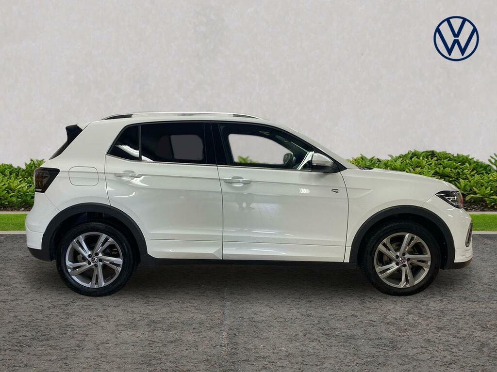Volkswagen T-Cross 1.5 Tsi R-line Dsg GU74XFD White #5