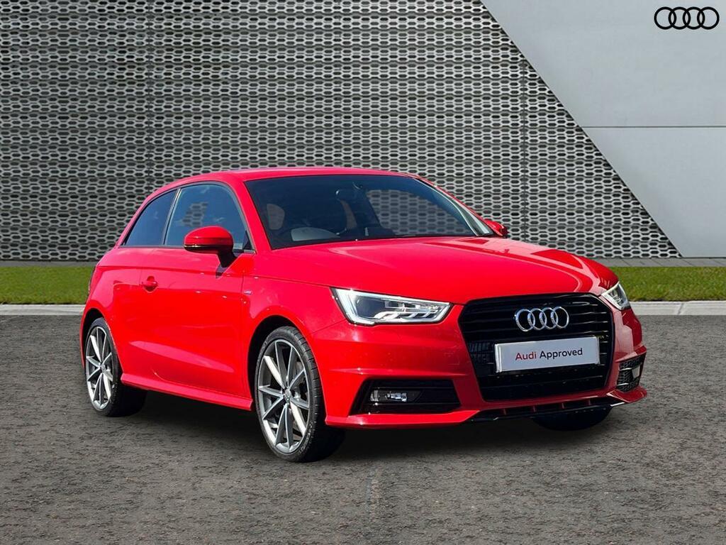 Audi A1 1.4 Tfsi Black Edition Euro 6 Ss Nav Red