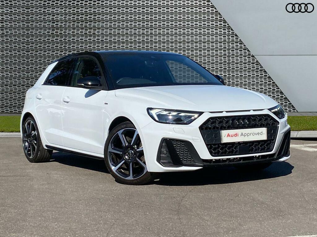 Audi A1 Black Edition 30 Tfsi 110 Ps S Tronic White