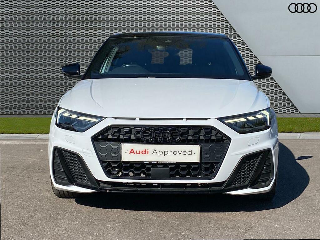 Audi A1 Black Edition 30 Tfsi 110 Ps S Tronic GX24XEC White #5