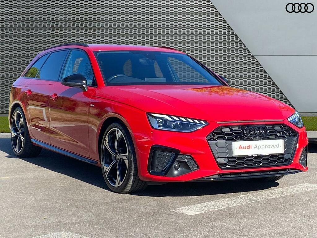 Audi A4 Avant Avant Black Edition 40 Tfsi 204 Ps S Tronic Red