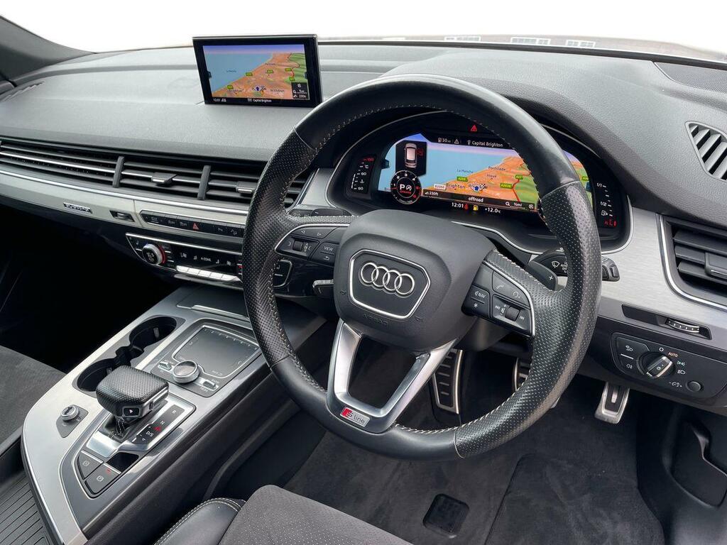 Audi Q7 S Line 50 Tdi Quattro 286 Ps Tiptronic WH19FAJ Silver #6