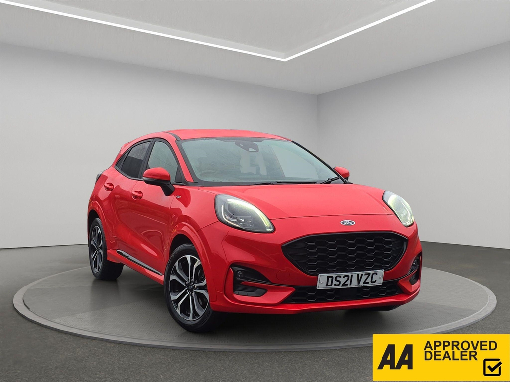 Ford Puma 1.0T Ecoboost Mhev St-line Euro 6 Ss Red