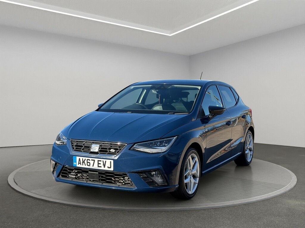 Seat Ibiza 1.0 Tsi Fr Euro 6 Ss AK67EVJ Blue #3