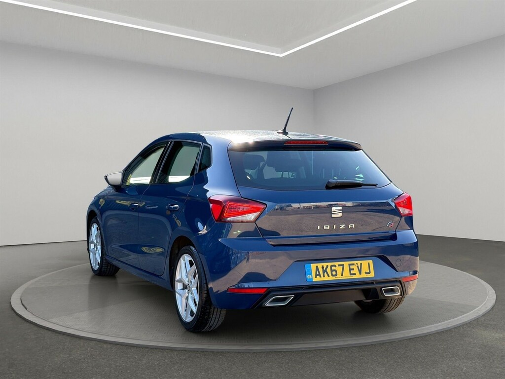 Seat Ibiza 1.0 Tsi Fr Euro 6 Ss AK67EVJ Blue #4