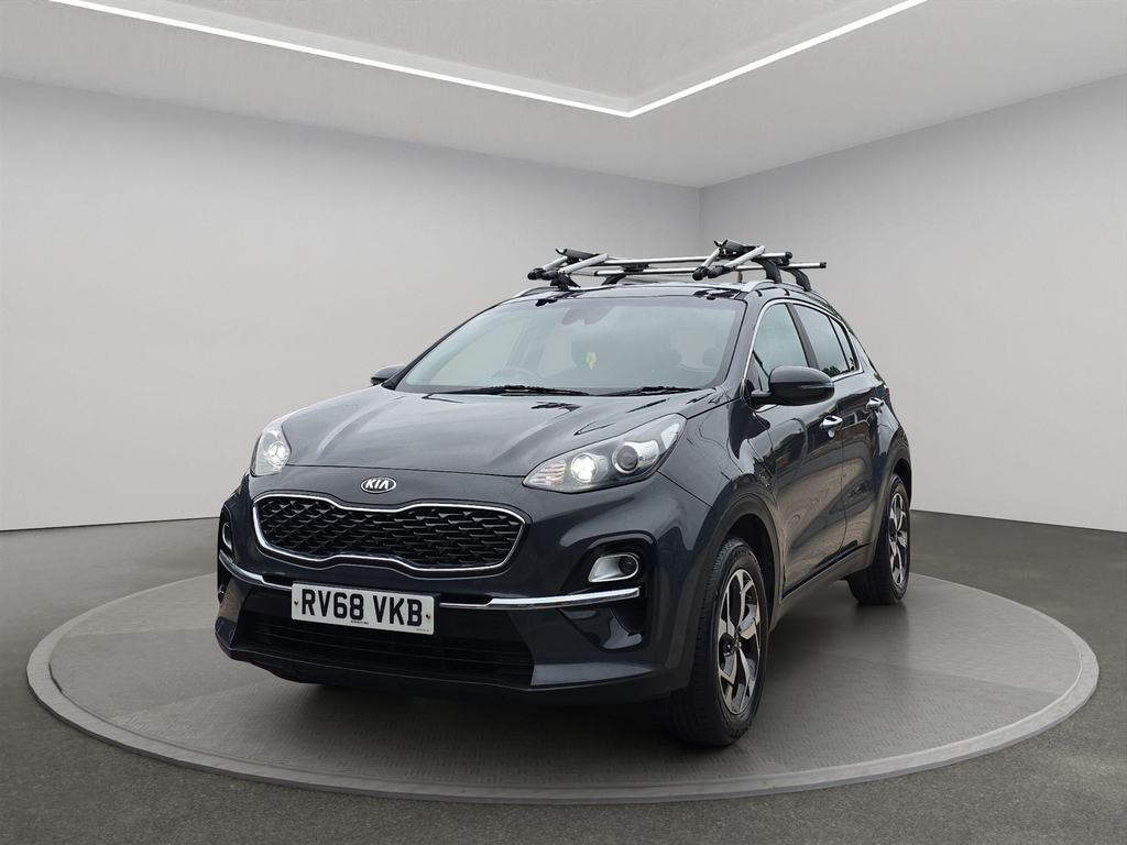 Kia Sportage 1.6 Crdi 2 Euro 6 Ss RV68VKB Grey #3