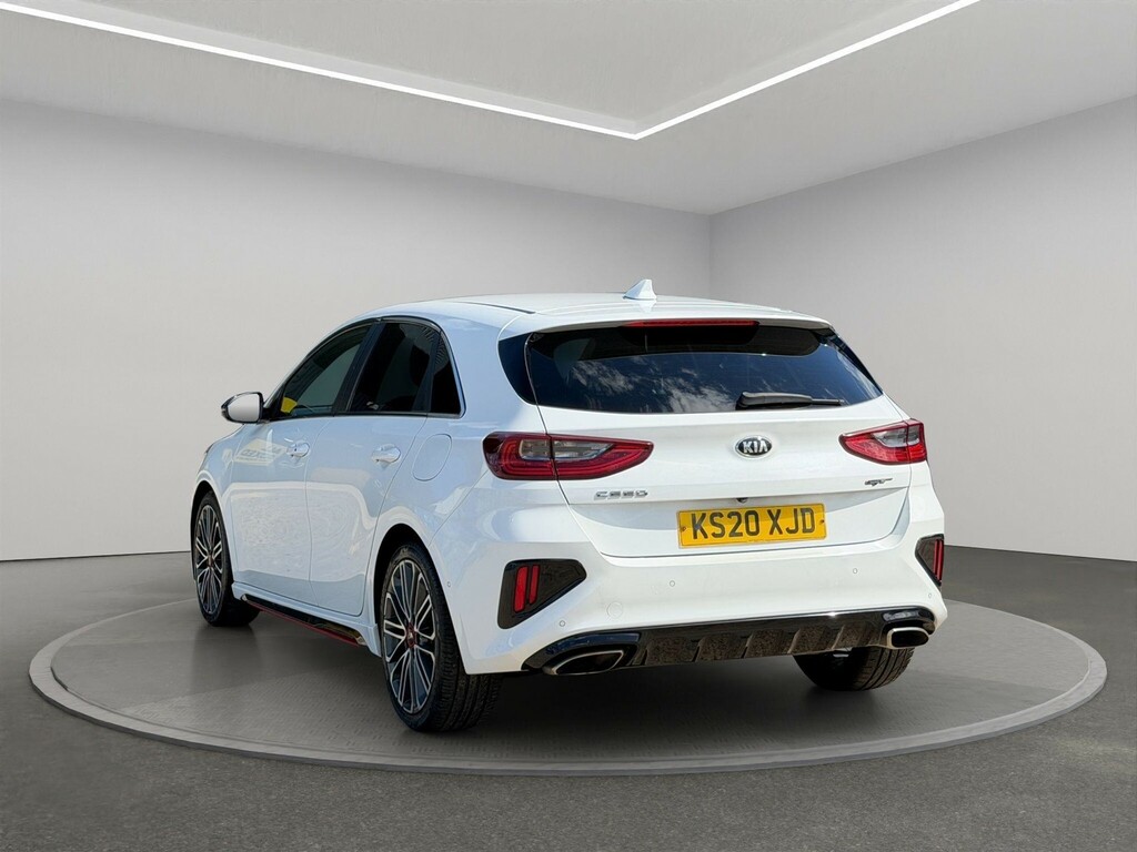 Kia Ceed 1.6 T-gdi Gt Euro 6 Ss White #4