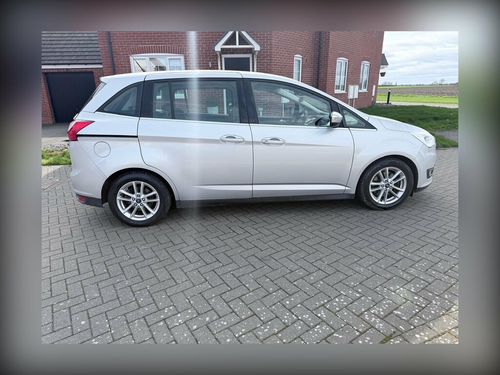Ford Grand C-Max 1.5 Tdci Zetec Euro 6 Ss CE65LWF Silver #6