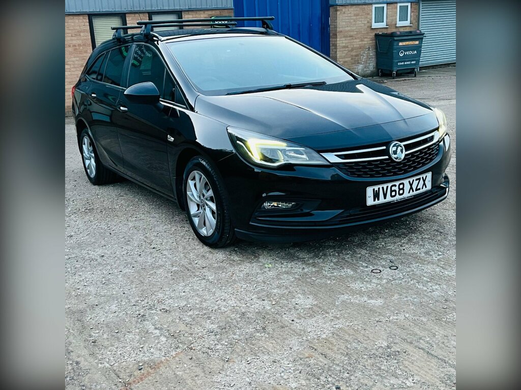 Vauxhall Astra 1.6 Cdti Ecotec Blueinjection Tech Line Nav Sports WV68XZX Black #5
