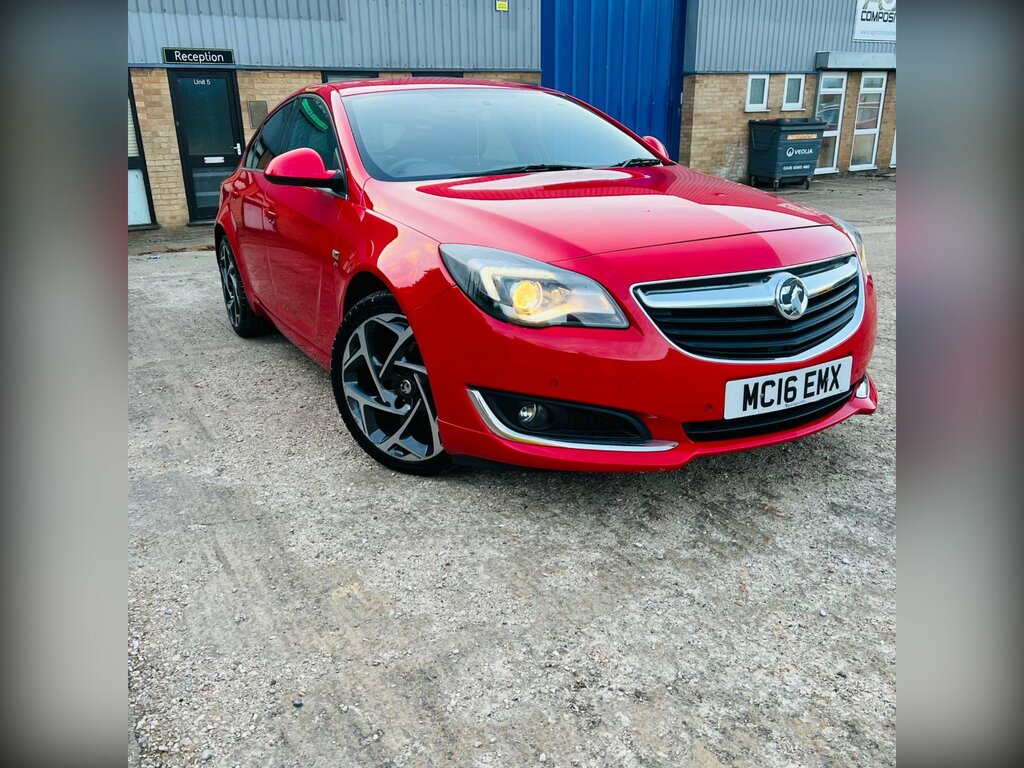 Vauxhall Insignia 1.6 Cdti Sri VX Line Nav Euro 6 Ss Red