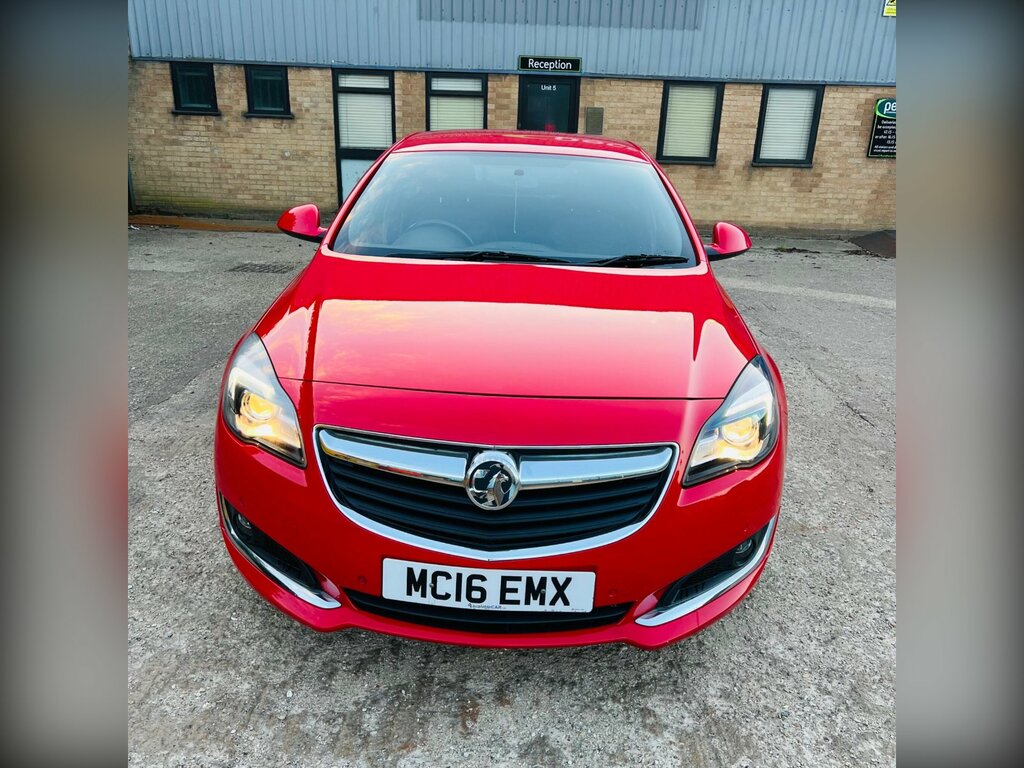 Vauxhall Insignia 1.6 Cdti Sri VX Line Nav Euro 6 Ss Red #3
