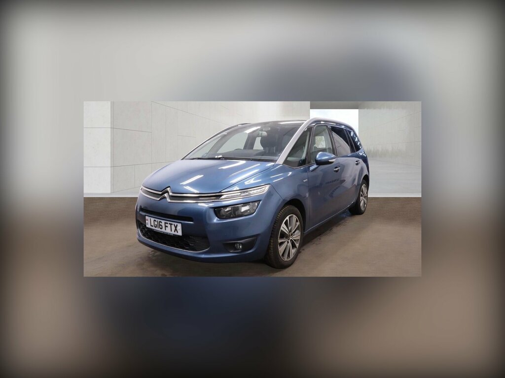 Citroen Grand C4 Picasso 1.6 Bluehdi Exclusive Euro 6 Ss LG16FTX Blue #2