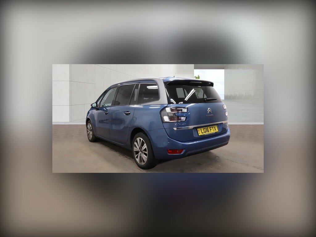 Citroen Grand C4 Picasso 1.6 Bluehdi Exclusive Euro 6 Ss LG16FTX Blue #4