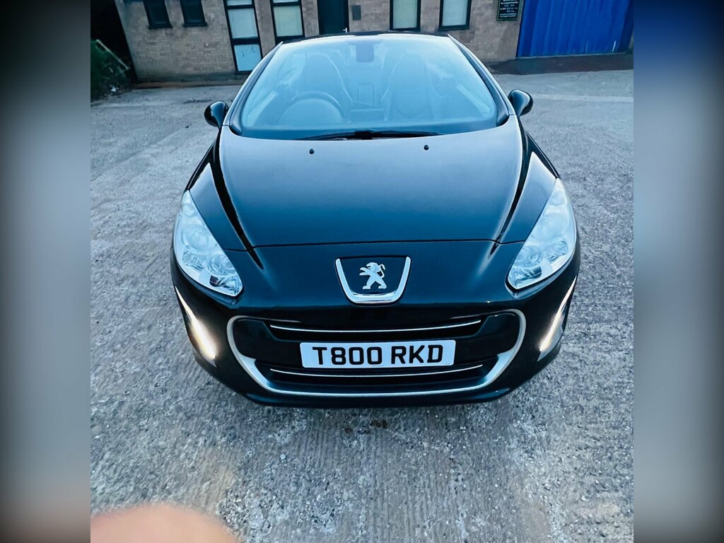 Peugeot 308 CC 2.0 Hdi Allure Euro 5 Black #4
