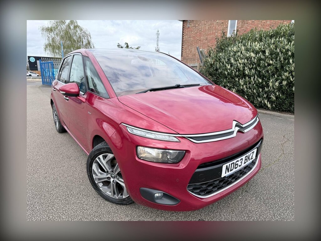 Citroen C4 Picasso 1.6 E-hdi Airdream Exclusive Etg6 Euro 5 Ss ND63BKZ Red #2