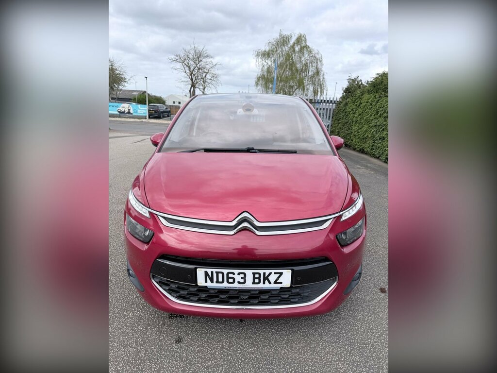 Citroen C4 Picasso 1.6 E-hdi Airdream Exclusive Etg6 Euro 5 Ss ND63BKZ Red #4