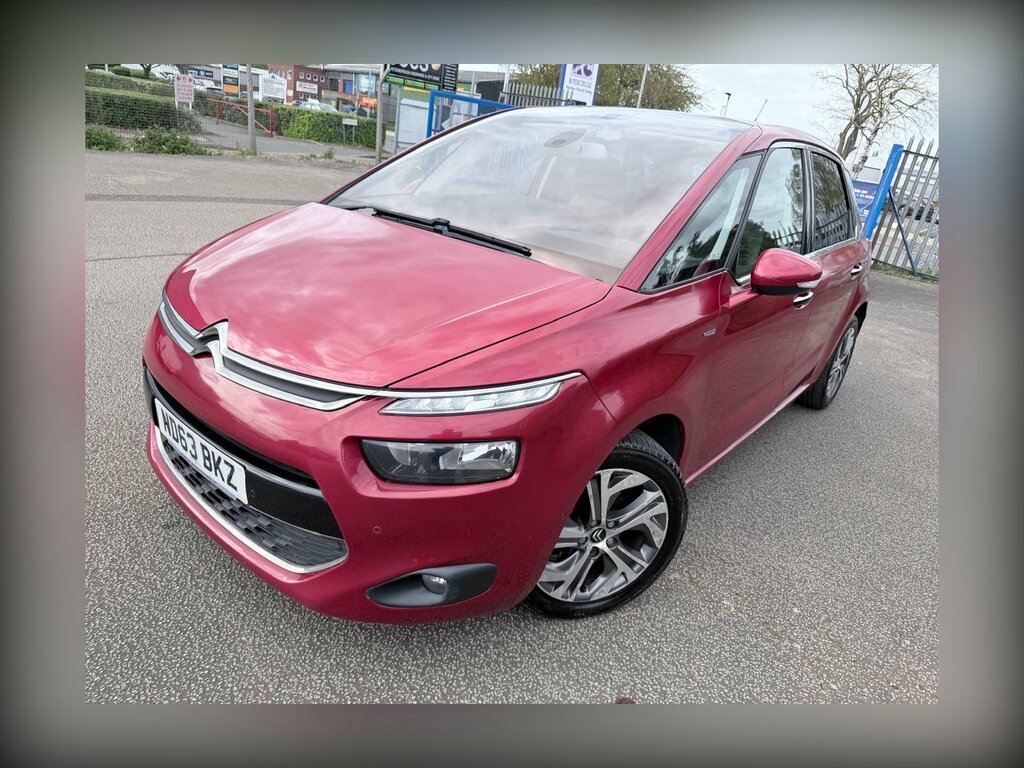 Citroen C4 Picasso 1.6 E-hdi Airdream Exclusive Etg6 Euro 5 Ss Red
