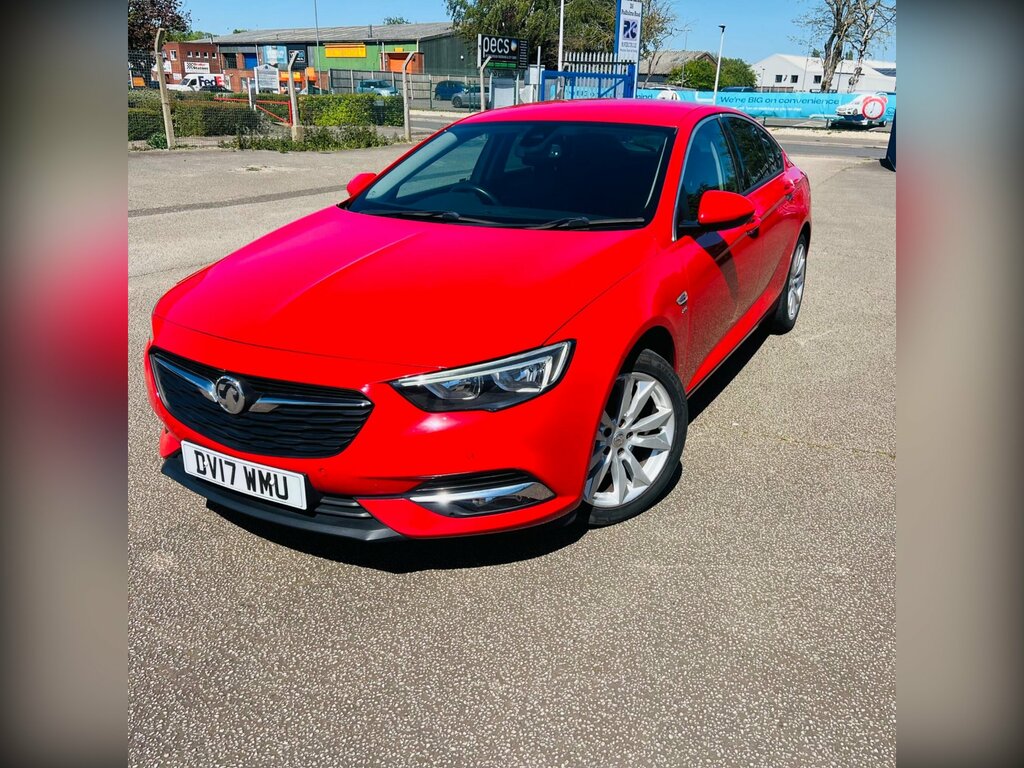 Vauxhall Insignia 2.0 Turbo D Blueinjection Sri Nav Grand Sport Euro DV17WMU Red #2