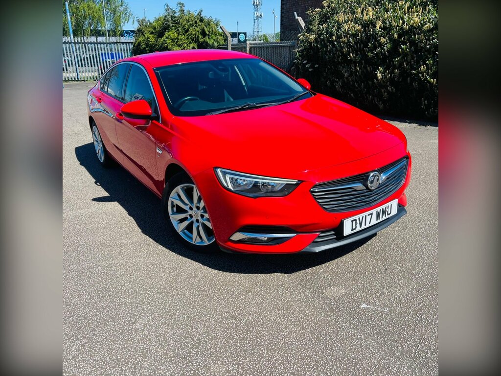 Vauxhall Insignia 2.0 Turbo D Blueinjection Sri Nav Grand Sport Euro Red