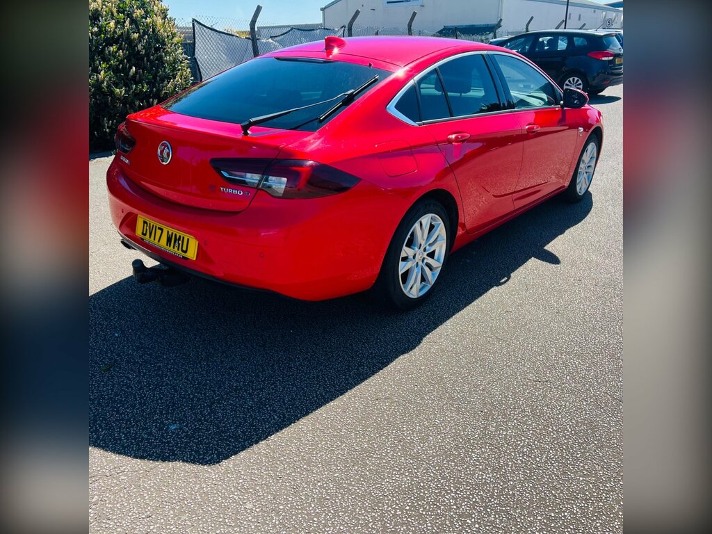 Vauxhall Insignia 2.0 Turbo D Blueinjection Sri Nav Grand Sport Euro DV17WMU Red #5