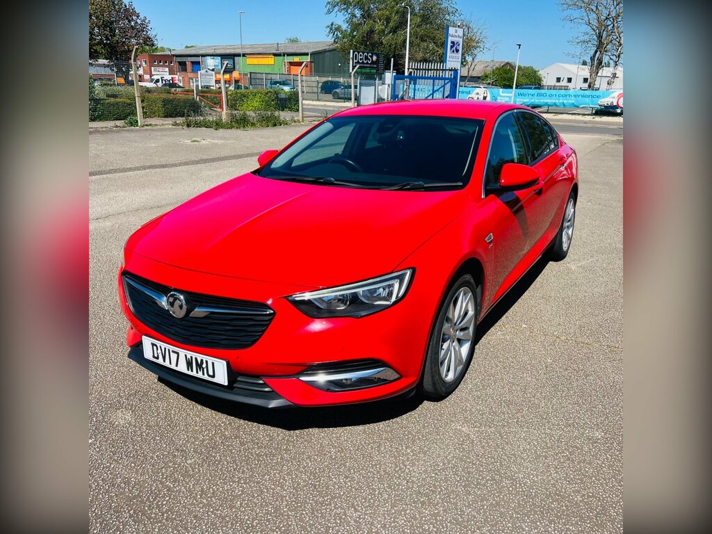 Vauxhall Insignia 2.0 Turbo D Blueinjection Sri Nav Grand Sport Euro DV17WMU Red #4