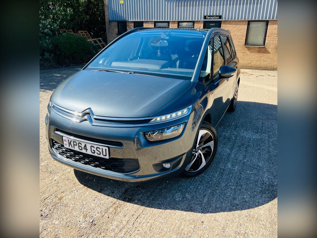 Citroen Grand C4 Picasso 2.0 Bluehdi Exclusive Euro 6 Ss Grey #2