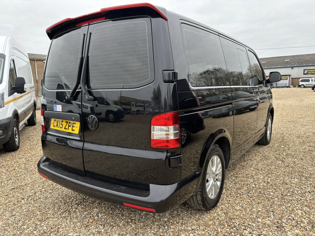 Volkswagen Transporter Shuttle Wheelchair Accessible Vehicle Drive From Black #3