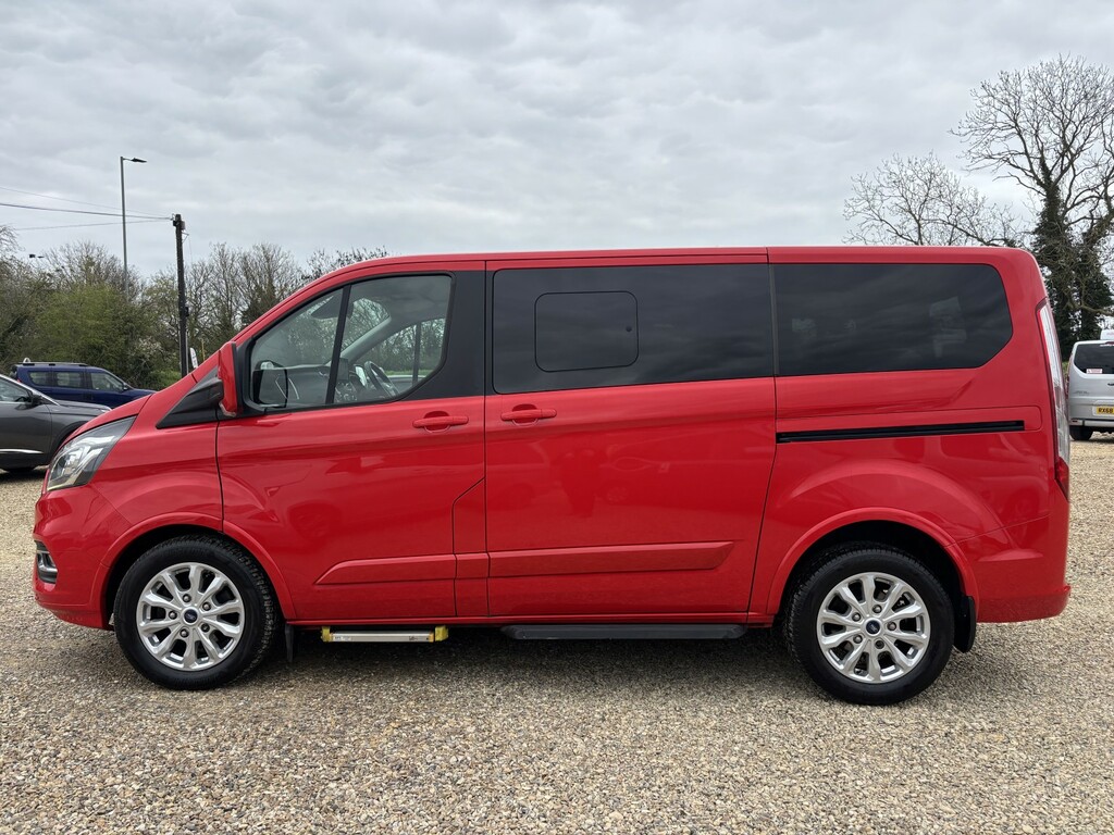 Ford Tourneo Custom Wheelchair Accessible Vehicle Wheelchair Accessibl WH68UKR Red #5