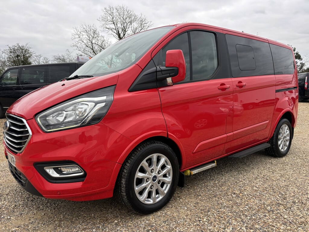 Ford Tourneo Custom Wheelchair Accessible Vehicle Wheelchair Accessibl WH68UKR Red #6