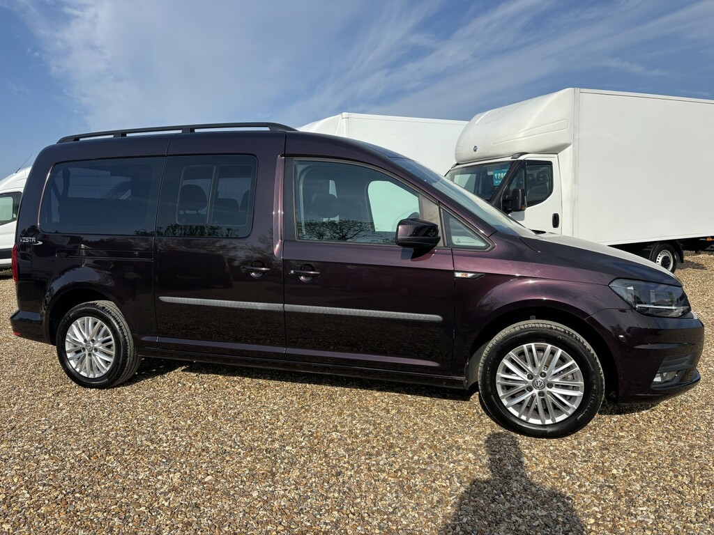 Volkswagen Caddy Maxi Life Wheelchair Accessible Vehicle 7 Seat Wav WK20FMA Purple #2