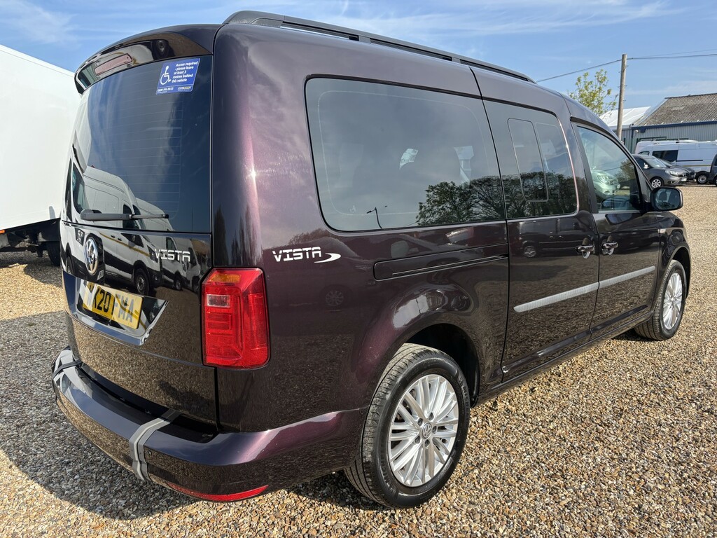 Volkswagen Caddy Maxi Life Wheelchair Accessible Vehicle 7 Seat Wav WK20FMA Purple #3