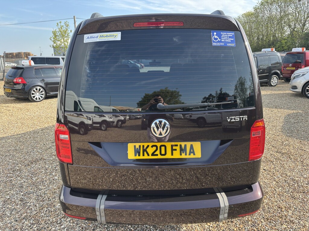 Volkswagen Caddy Maxi Life Wheelchair Accessible Vehicle 7 Seat Wav WK20FMA Purple #6