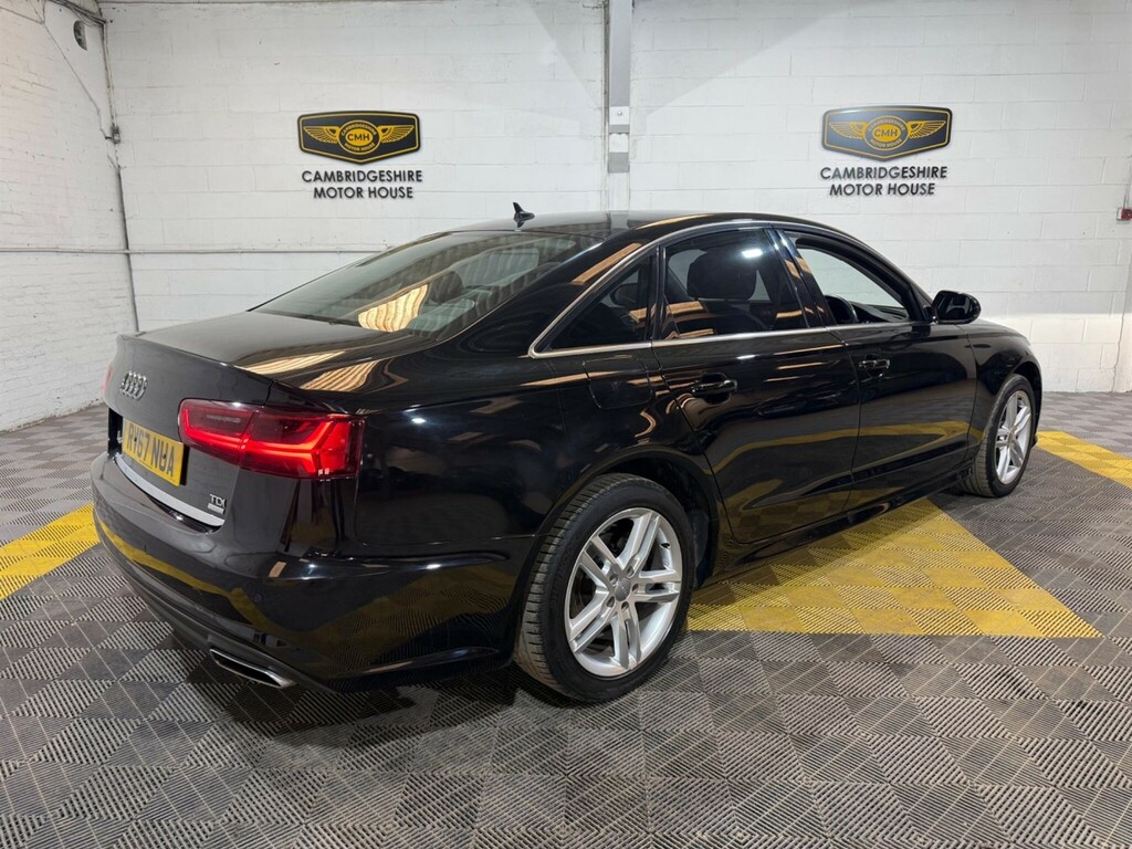 Audi A6 Saloon 2.0 Tdi Ultra Se Executive S Tronic Euro 6 Ss 4 RV67NUA Black #6