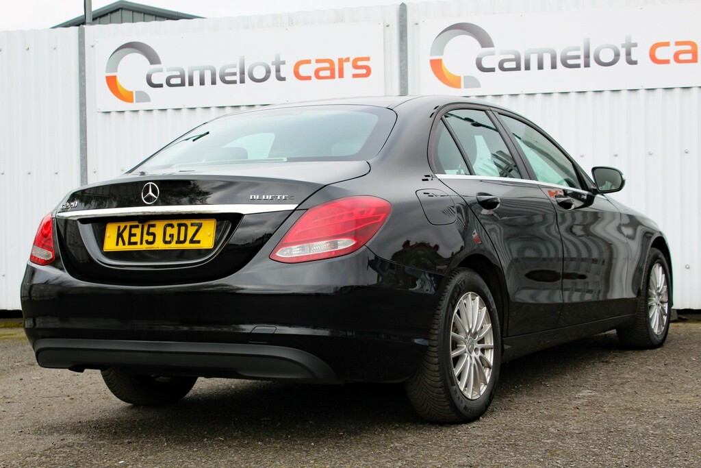 Mercedes-Benz C Class Saloon 2.1 C220 Bluetec Se 2015 KE15GDZ Black #6