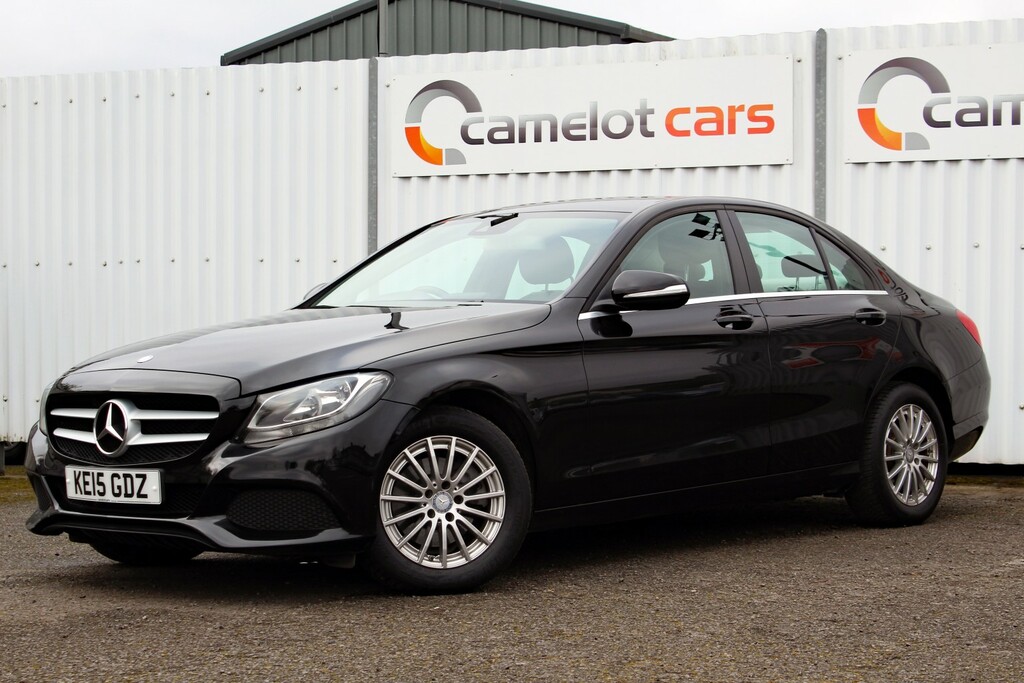 Mercedes-Benz C Class Saloon 2.1 C220 Bluetec Se 2015 KE15GDZ Black #3