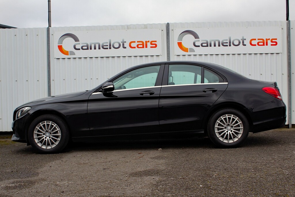 Mercedes-Benz C Class Saloon 2.1 C220 Bluetec Se 2015 KE15GDZ Black #4