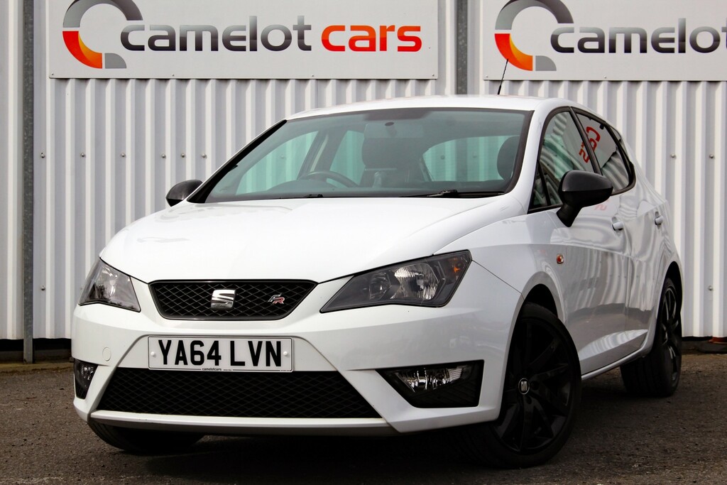 Seat Ibiza Hatchback 1.2 Tsi Fr Black 2015 White