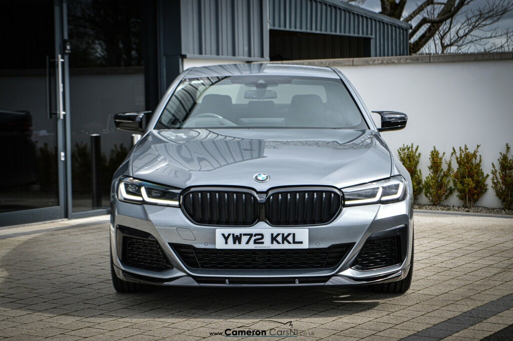 BMW 5 Series 2.0 520D M Sport Saloon N1JLO Grey #5